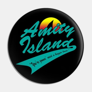 Amity Island Pin