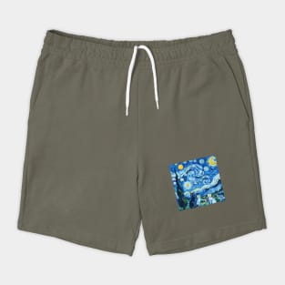 Staryy Night Cat Version Shorts