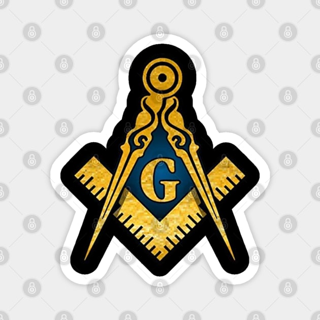 Masonic Logo Magnet by Hermz Designs