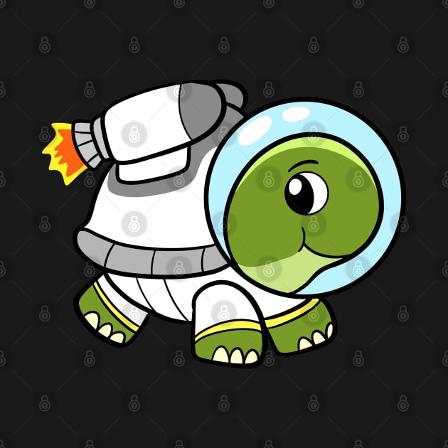 Space Turtle by WildSloths