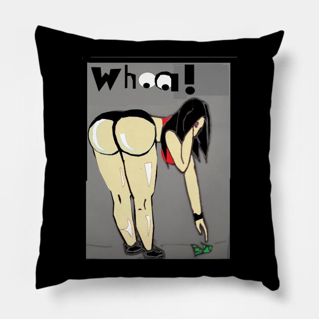 Whoa! Pillow by Wrek