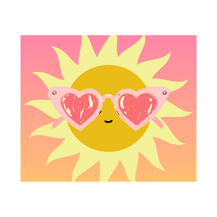 Cool Mr Sun with Shades T-Shirt