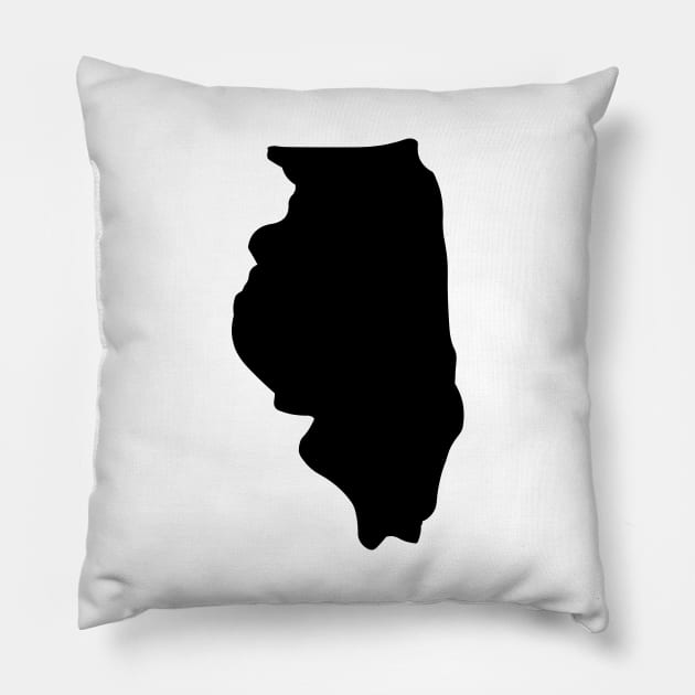 Illinois State Pillow by sweetsixty