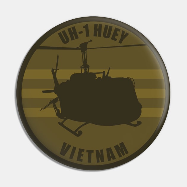 UH-1 Iroquois Vietnam Pin by Firemission45
