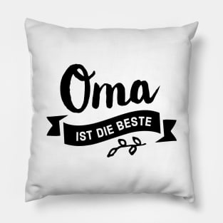 Geschenk Oma ist die beste Pillow