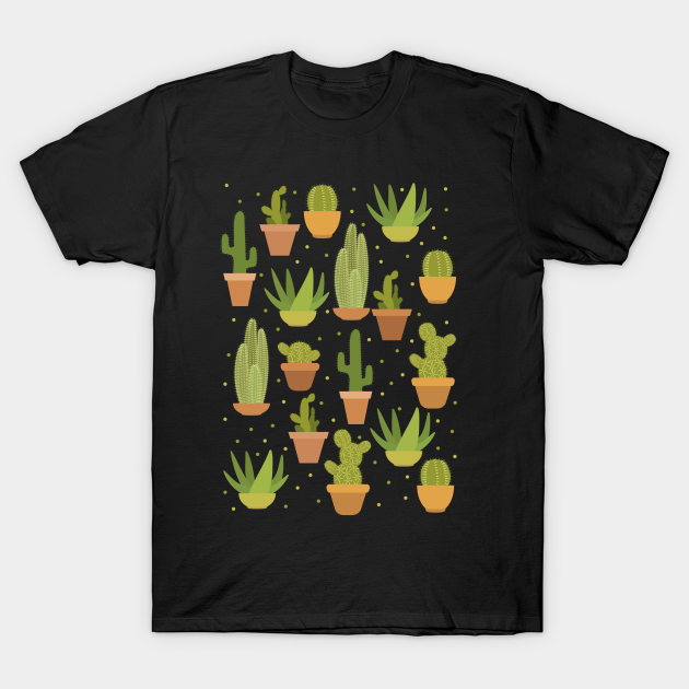 Cactuses - Succulent - T-Shirt | TeePublic