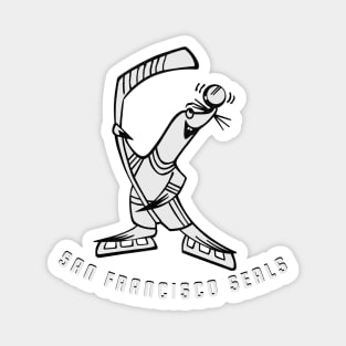 Retro San Francisco Seals Magnet