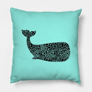 Giraffe whale Pillow