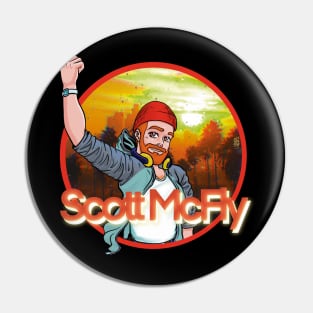 Scott McFly Logo 2 Pin