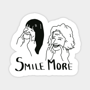 Smile More Broad City Magnet