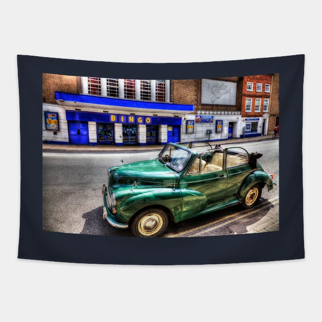 Bingo Hall Ride Home Tapestry by tommysphotos