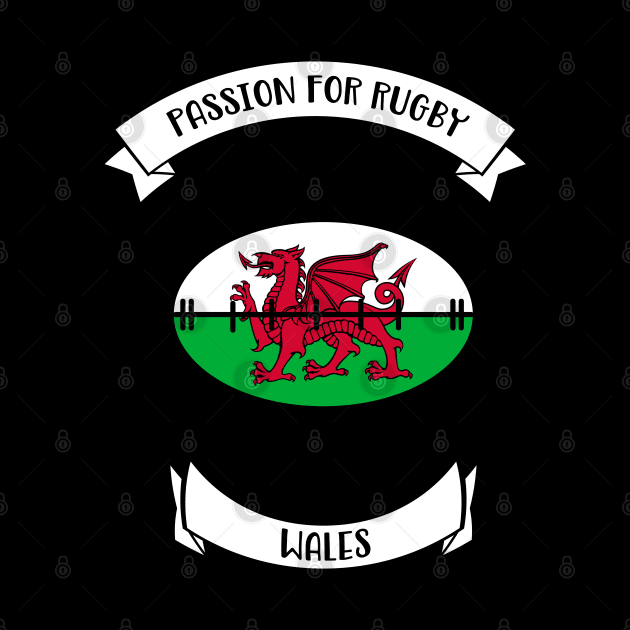 Wales rugby design by Cherubic