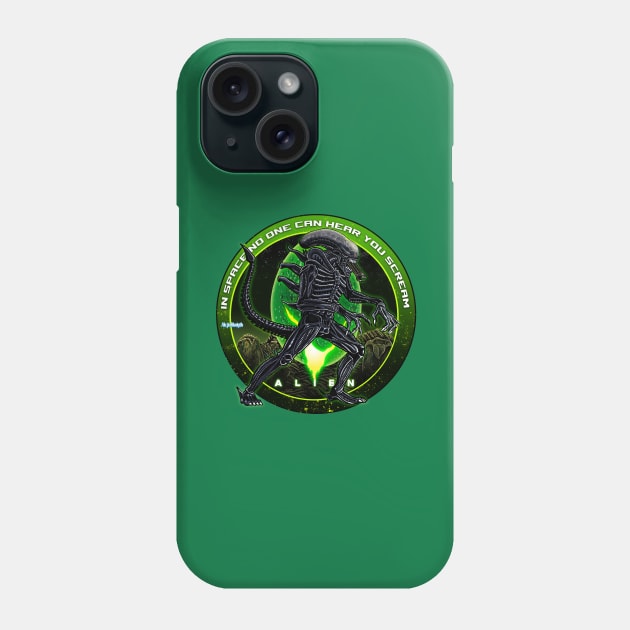 ALIEN Logo Phone Case by Ale_jediknigth