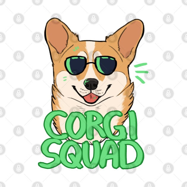 CORGI SQUAD (red) by mexicanine