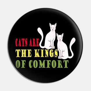 Cats are the kinge cute cats Pin