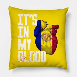 Andorra it's in my Blood Pillow