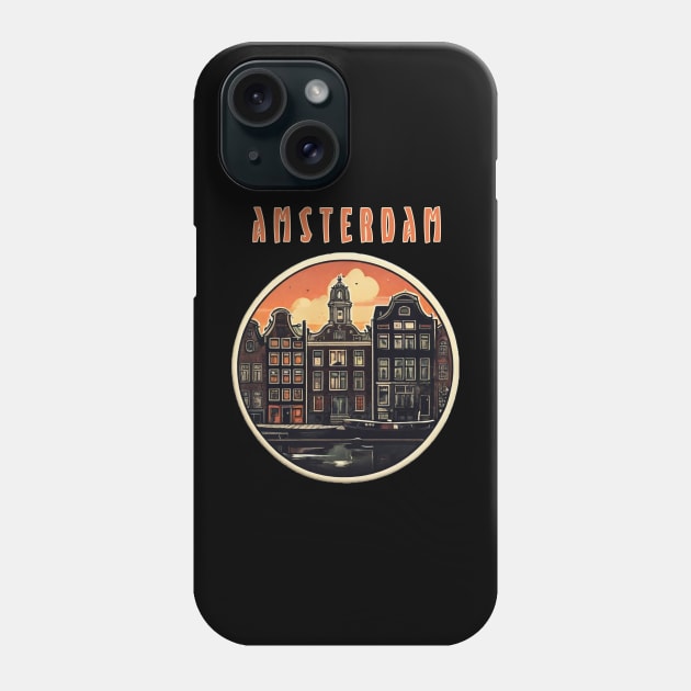 amsterdam netherlands skynight Phone Case by Moulezitouna