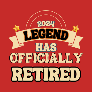 The legend has officially retired T-Shirt