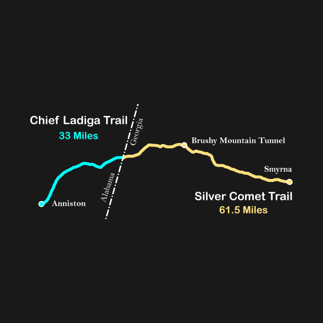 Silver Comet and Chief Ladiga Rail Trail by numpdog