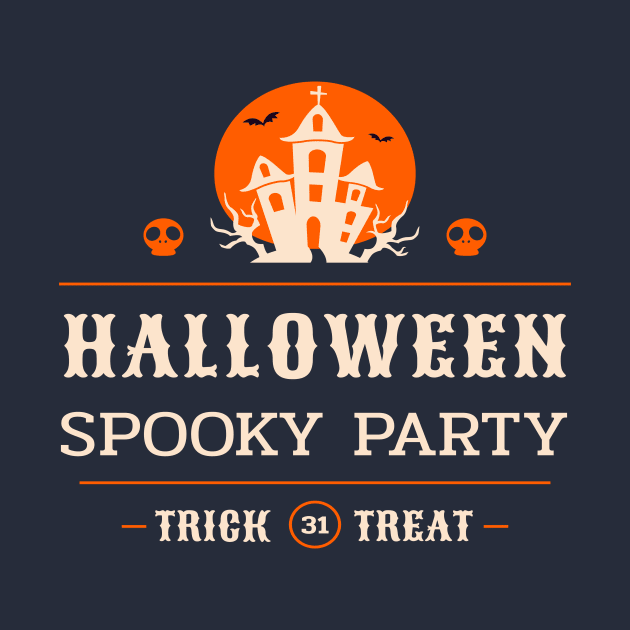 Halloween Spooky Party No Tricks Just Treats Costume tees gift ideas by MIRgallery