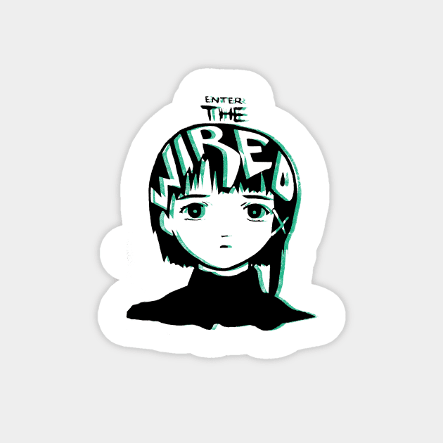 Serial Experiments Lain - Enter the Wired Magnet by usernamae
