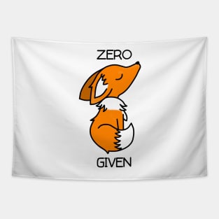 Zero Fox Given Tapestry