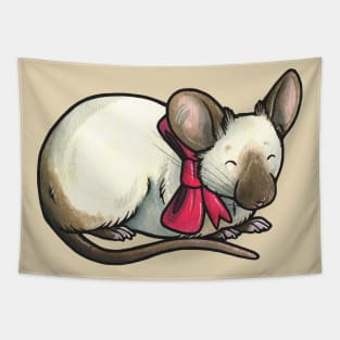 Siamese pet mouse Tapestry