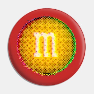 M&M Snack Glitch Pin