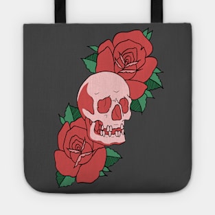 Skull and Roses Tote