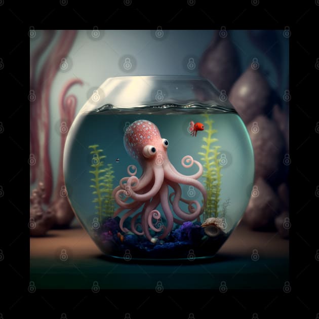 Octopus by Buff Geeks Art