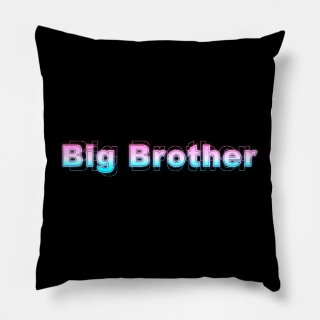 Big Brother Pillow by Sanzida Design