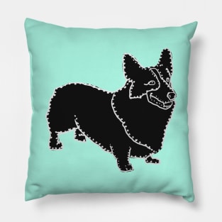 Connect The Corgi Dots Pillow