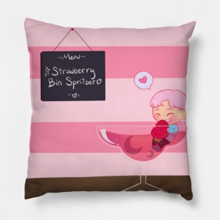 Strawberry Moonbin Pillow
