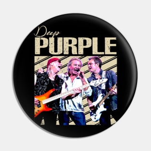 Purple Majesty Deep Band-Inspired Apparel Fit for Rock Royalty Pin