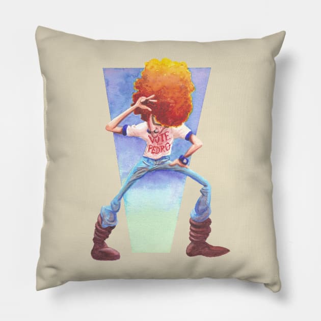 Frickin' Sweet Pillow by sourpussillustration