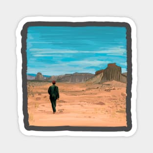 Paris Texas Illustration by Burro Magnet