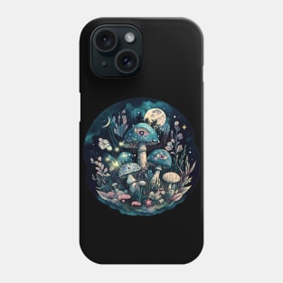 Cottagecore Mushroom Botanical Garden Phone Case