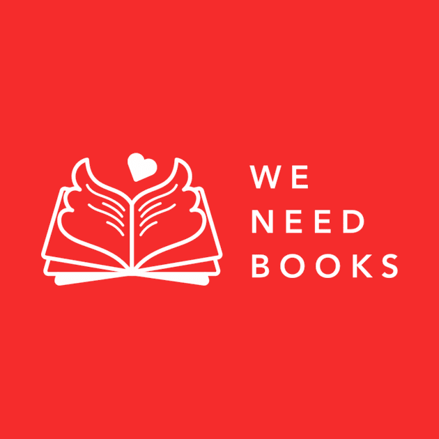 We Need Books (white transparent logo) by weneedbooks