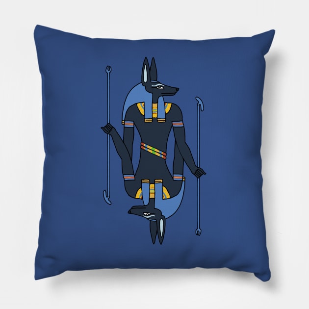 Anubis - God of the Dead Pillow by MrChuckles