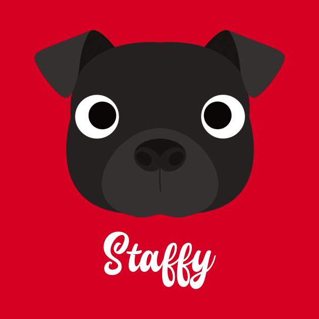 Staffy - Staffordshire Bull Terrier by DoggyStyles