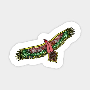 Aboriginal Art - Eagle Magnet