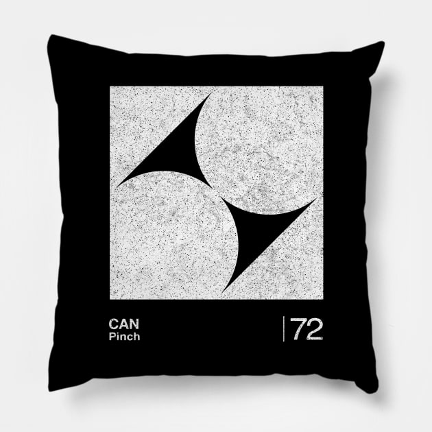 Can \ Pinch / Minimalist Graphic Fan Artwork Design Pillow by saudade