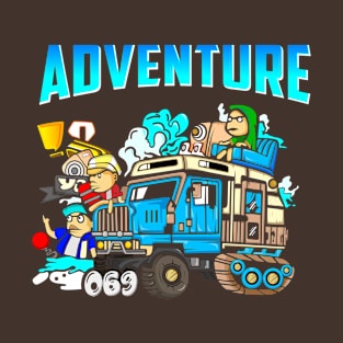 Adventure Illustration T-Shirt