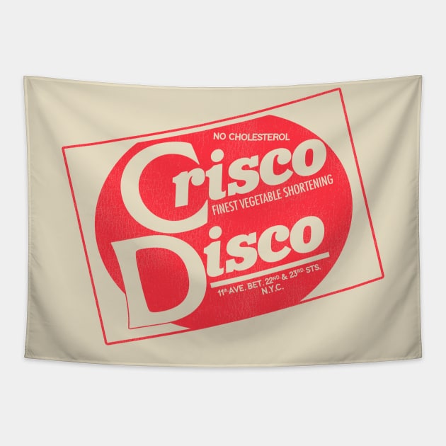 Defunct Crisco Disco 70s 80s Gay Nightclub NYC Tapestry by darklordpug