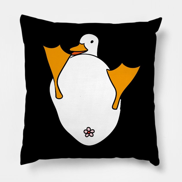 Duckling Cute Duck Pillow by MoreThanThat