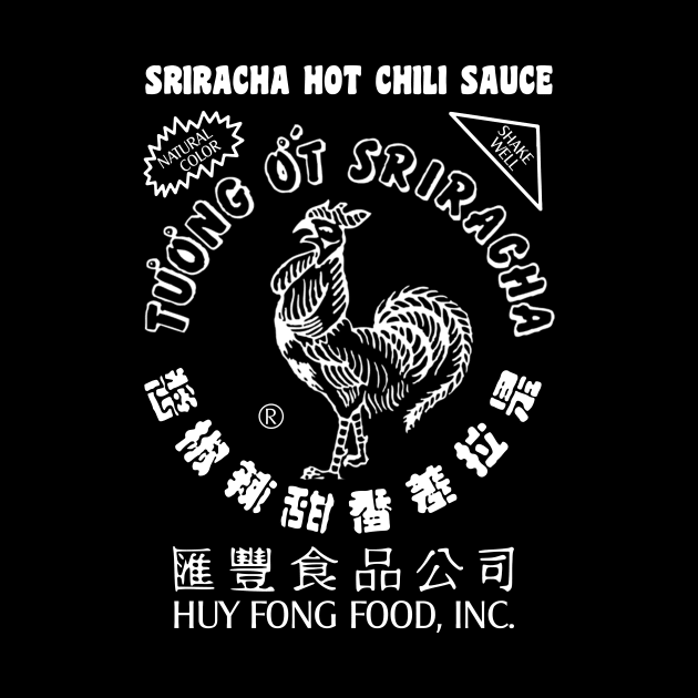 Sriracha Hot Chili Sauce by zellaarts