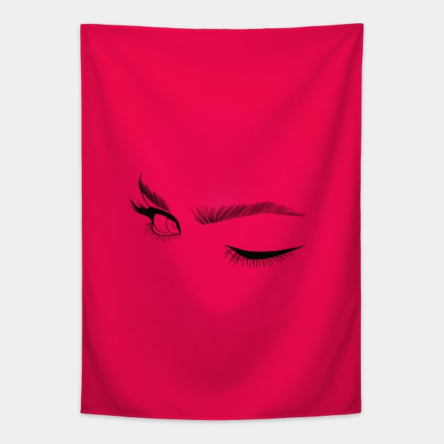 Wink! Tapestry by Hija Design