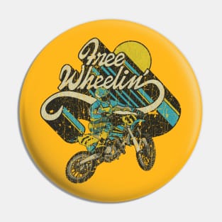 Free Wheelin' Pin