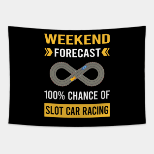 Weekend Forecast Slot Car Racing Cars Slotcar Slotcars Tapestry