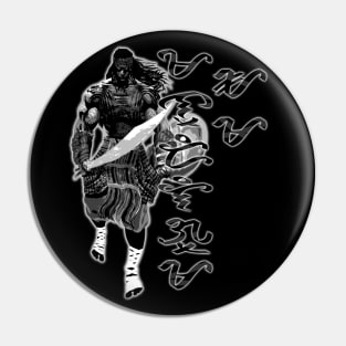 Warrior Father - Father's Day Dedication Pin